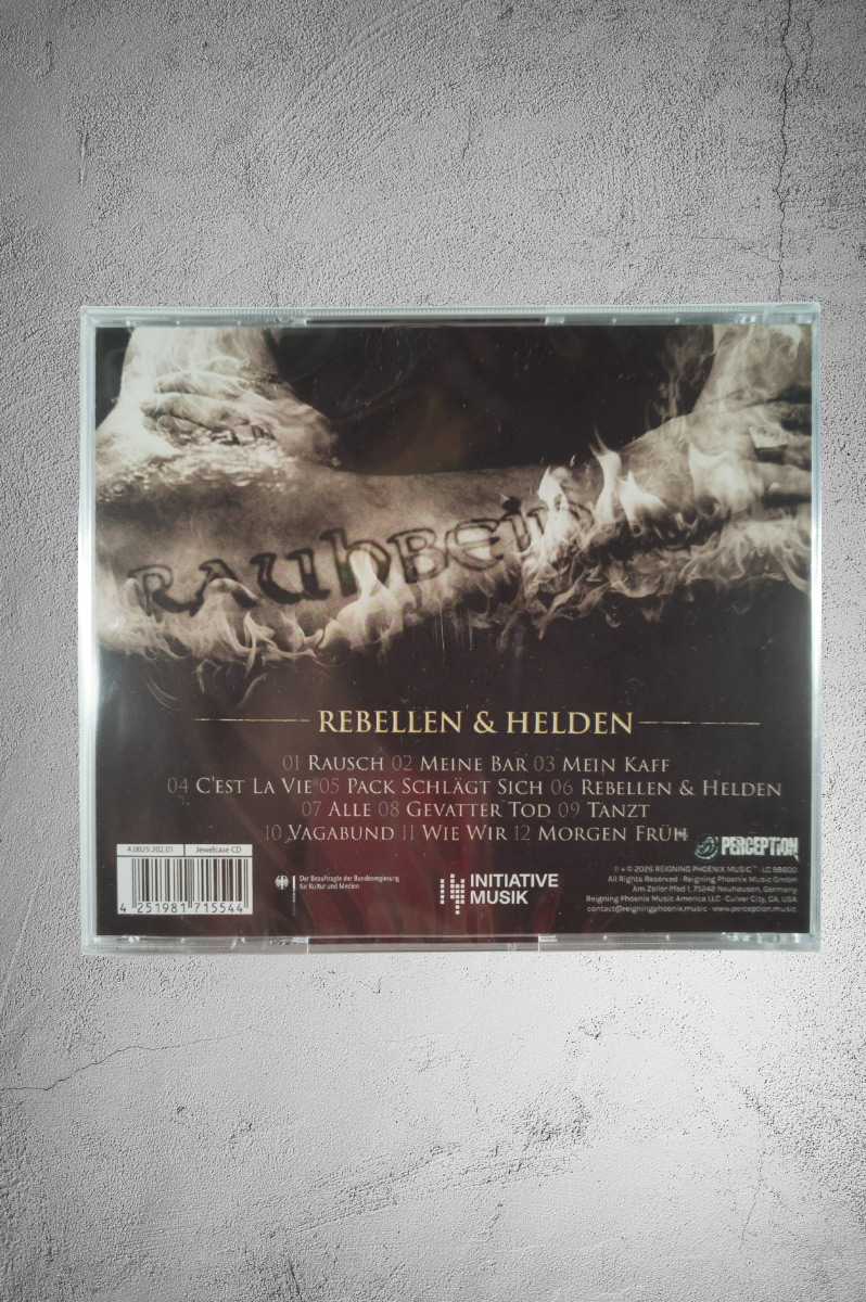 Rauhbein - Rebellen & Helden CD-Ticket-Bundle